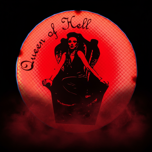 Rowena Queen of Hell Lightbox - Dramatic