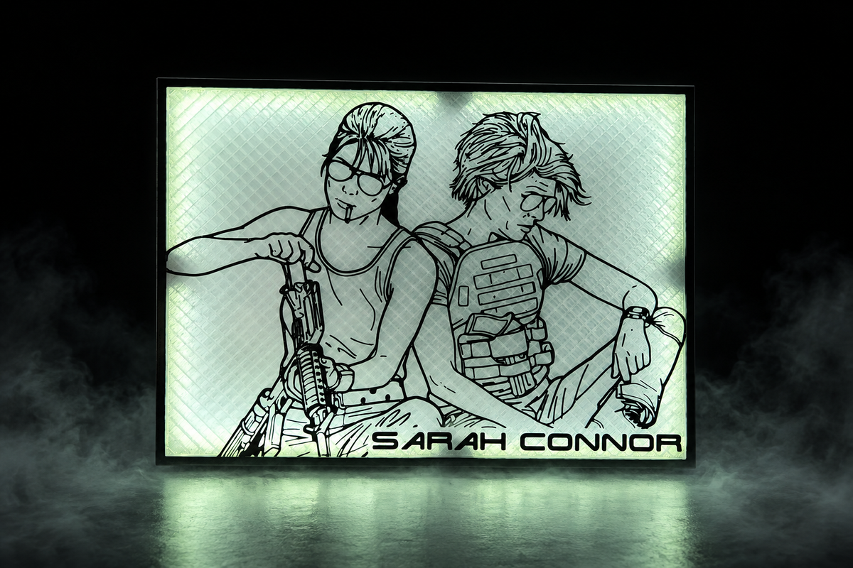 Sarah Connor Lightbox - Dramatic