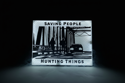 Saving People Hunting Things Lightbox - Dramatic