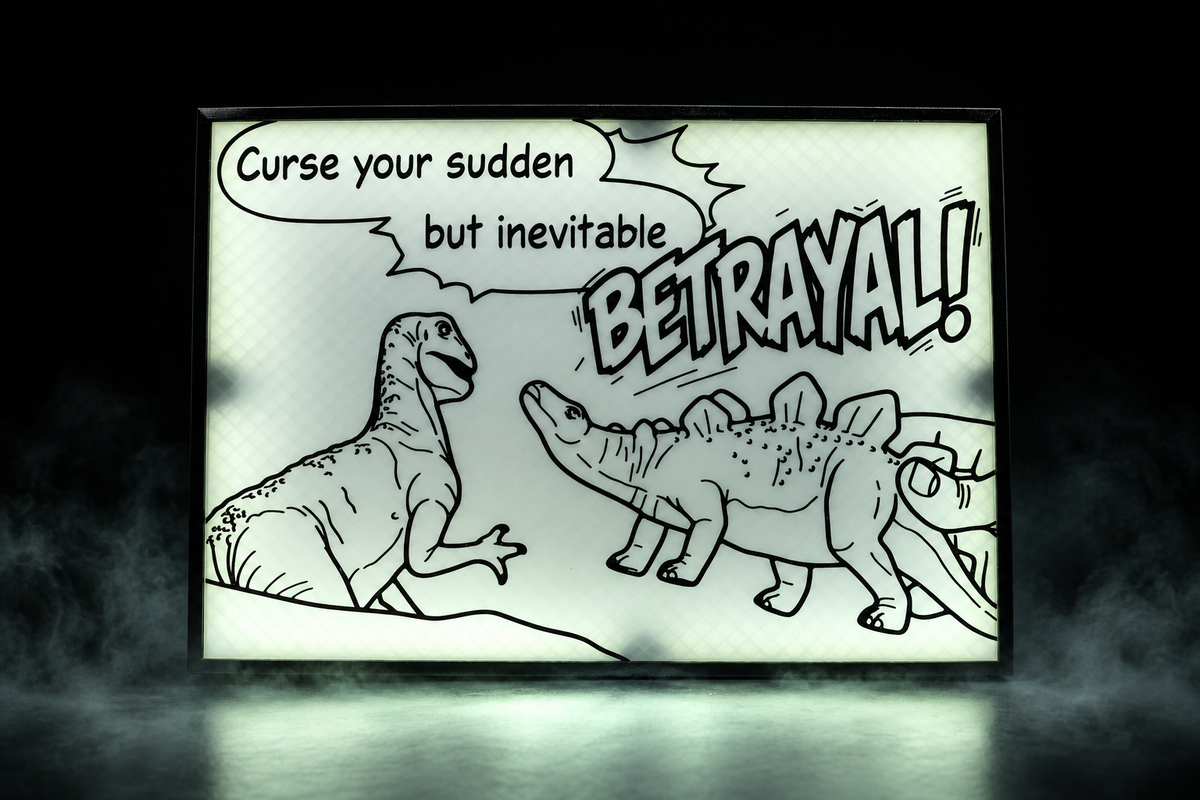 Serenity Betrayal Lightbox - Dramatic