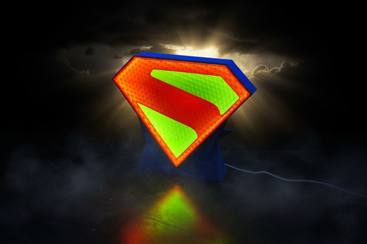 Superman Lightbox - Dramatic Shot