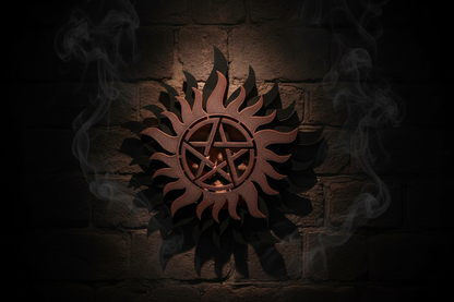 Supernatural Anti-Possession Wall Décor - Dramatic Shot