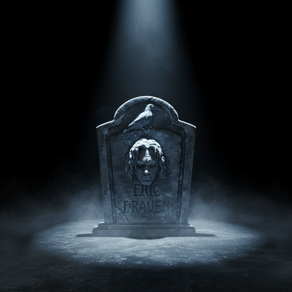 The Crow Eric Draven Tombstone Dramatic