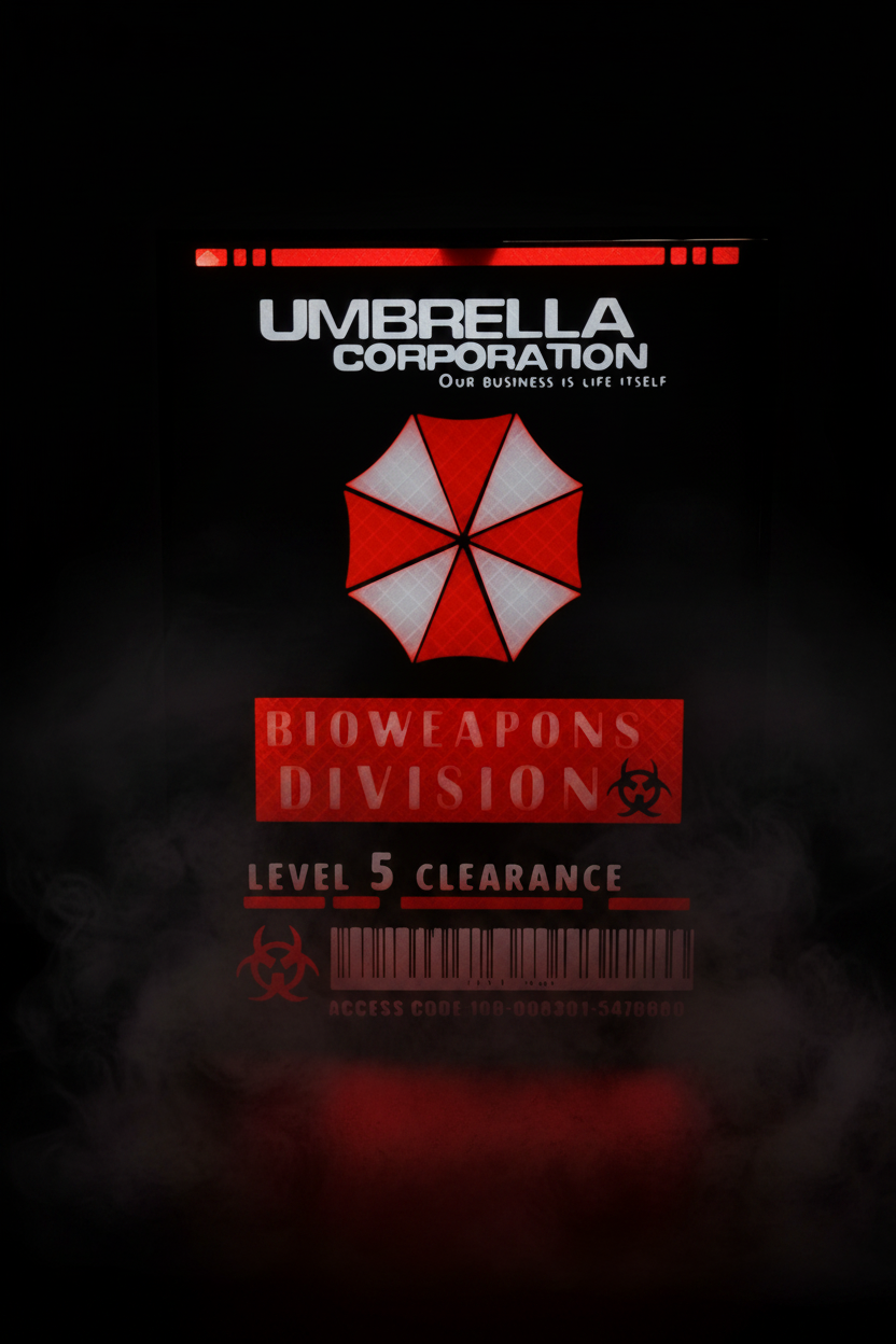 Umbrella Corporation Lightbox - Dramatic