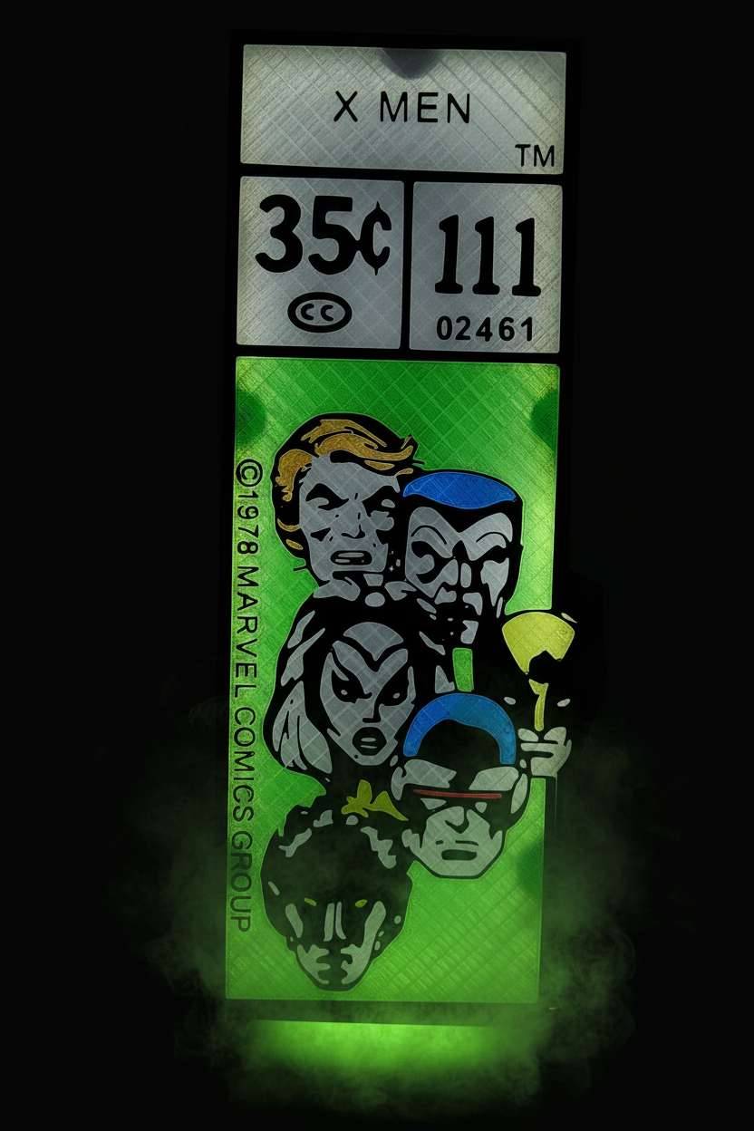 X-Men #111 Lightbox - Background Swap